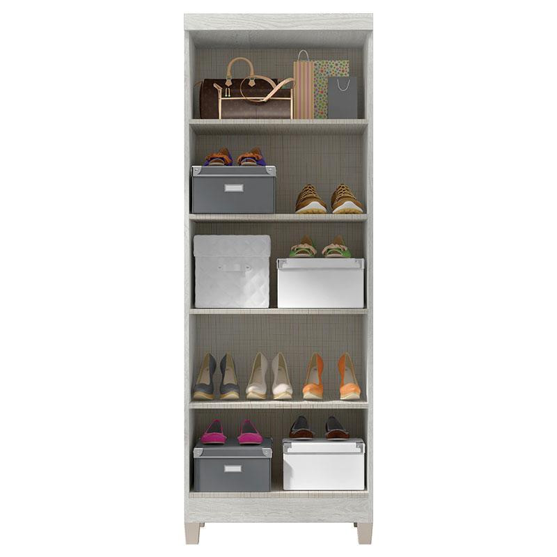 Comoda Cannes Com Guarda Roupa Modena E Armario Multiuso Egito Branco Rosa Incorplac