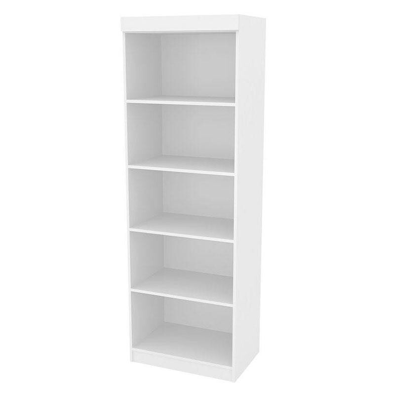 Comoda 8000 Com Guarda Roupa 3430 E Armario Multiuso 6020 Branco Com Pes Araplac