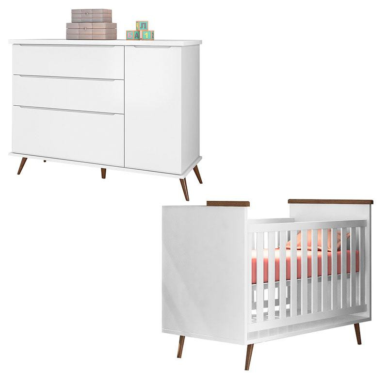 Berço americano e comoda para bebe