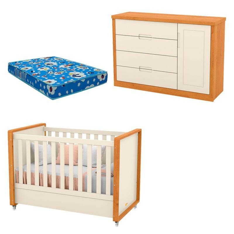 Berço e comoda off white Clearance