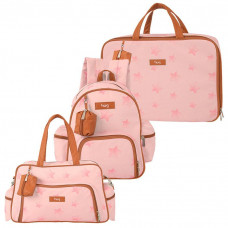bolsa-maternidade-kit-3-pecas-com-mochila-ceu-estrelado-rosa