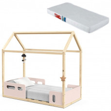 Mini-Cama-Montessoriana-Liv-Rose-com-colchao-Matic