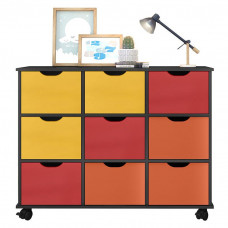 Nicho-Organizador-1478-Preto-com-9-gavetas-colors-Qmovi