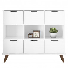 Nicho-Organizador-1478-Retro-Branco-com-6-gavetas-brancas-Qm