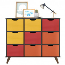 Nicho-Organizador-1478-retro-Preto-com-9-gavetas-colors-Qmov