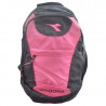 1Mochila Escolar Diadora DI9015 Preto/Rosa - Nytron
