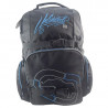 1Mochila Escolar Ecko EK2035 Preto/Azul - Nytron