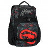 1Mochila Escolar Ecko EK2039 Preto/Vermelho - Nytron