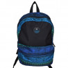 1Mochila Escolar Hang Loose HL1100 Preto/Azul - Nytron