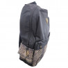 2Mochila Escolar Cavalera CA7033 Preto/Onça - Nytron