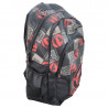 2Mochila Escolar Ecko Smolder EK2059 Preto/Vermelho - Nytron