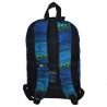 2Mochila Escolar Hang Loose HL1100 Preto/Azul - Nytron