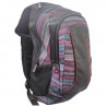 2Mochila Escolar Hang Loose HL1116 Preto/Listra - Nytron