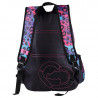 3Mochila Escolar Ecko EK2088 Preto/Rosa - Nytron