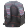 3Mochila Escolar Hang Loose HL1116 Preto/Listra - Nytron
