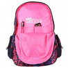 4Mochila Escolar Ecko EK2088 Preto/Rosa - Nytron