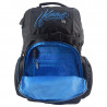 5Mochila Escolar Ecko EK2035 Preto/Azul - Nytron
