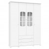  Guarda Roupa Infantil Mamma 4 Portas Branco