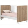 Berço-Mini-Cama-100-Doce-Sonho-Carvalho-Rústico-TOQ-Branco-M