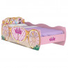 cama infantil princesas disney star 8a rosa pura magia