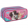 Estojo Escolar Jolie Pet Duplo 179400 Tilibra