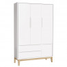Guarda Roupa 3 Portas Classic Branco