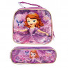 Lancheira e Estojo Escolar Princesinha Sofia 11202/11200 – D