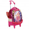 Mochila Escolar com Rodinha Barbie