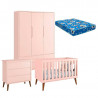 quarto-de-bebe-3-portas-comoda-gaveteiro-rosa-com-pes-amadei