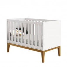Berço-Americano-New-Classic-Branco-Madeira-Reller