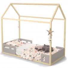 Cama-Montessoriana-Liv-Cinza-Natural-Matic