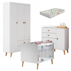 Quarto-de-Bebê-Duda-com-Berço-Americano-Ludmila-Branco-Bétul