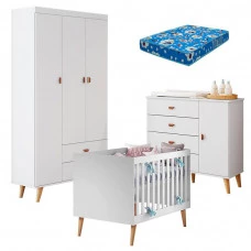 Quarto-de-Bebê-Duda-com-Berço-Americano-Ludmila-Branco-Bétul