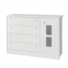 Cômoda Infantil Joãozinho Branco Brilho – Reller