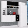 Cozinha-Suspensa-Julia-3-Peças-com-Balcão-Branco-Preto-Poque