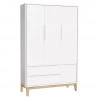 Guarda Roupa 3 Portas Classic Branco 