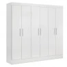 Guarda Roupa Casal Prático Branco - Demóbile 