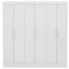 Guarda Roupa Casal Prático Branco - Demóbile 