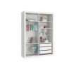 Guarda Roupa Infantil Prince 2 Portas Branco Acetinado – Rel