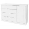 Quarto de Bebê 4 Portas Tutto New Branco Acetinado - Matic