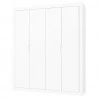 Quarto de Bebê 4 Portas Tutto New Branco Acetinado - Matic